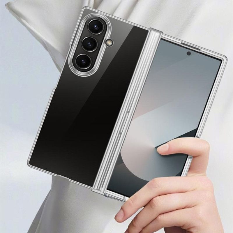 Kryt Na Samsung Galaxy Z Fold 7 Design S Kovovým Efektem A Panty