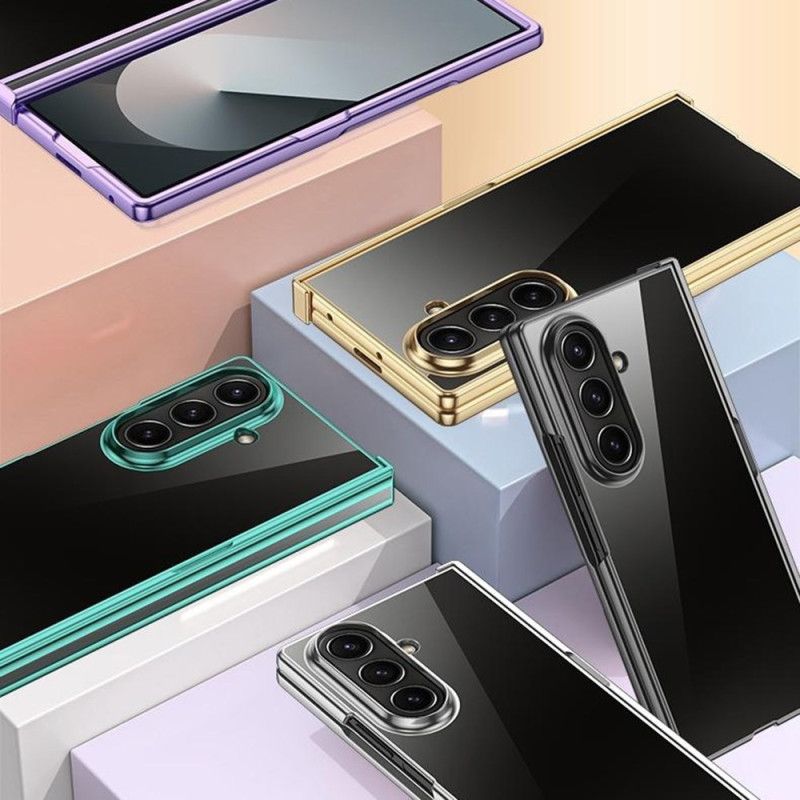 Kryt Na Samsung Galaxy Z Fold 7 Design S Kovovým Efektem A Panty