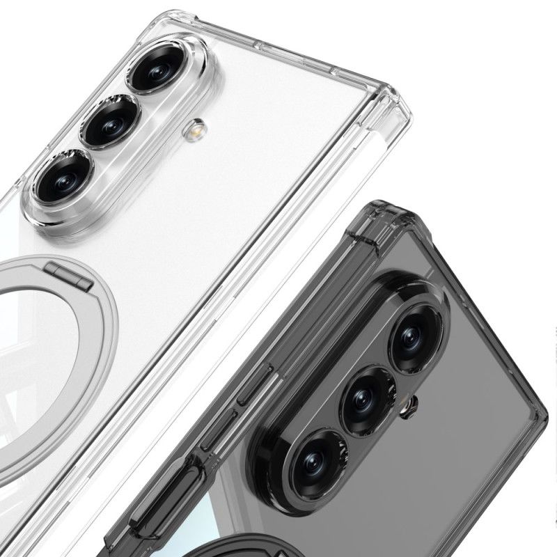 Kryt Na Samsung Galaxy Z Fold 7 Průsvitný Magnetický Pant Se Stojánkem