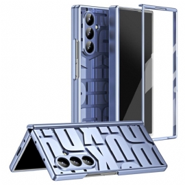 Kryt Samsung Galaxy Z Fold 7 Design S Písmeny A Ochrannou Fólií Z Tvrzeného Skla