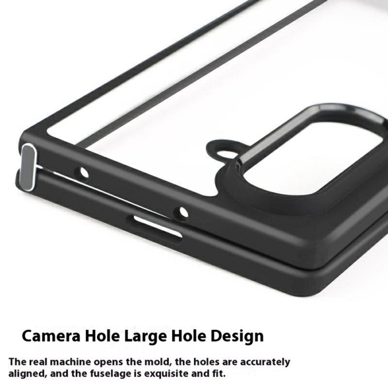 Kryt Samsung Galaxy Z Fold 7 Kryty Na Mobil Odolný Proti Nárazům S Průhlednou Zadní Stranou