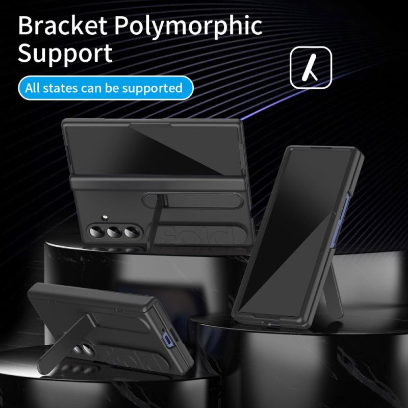 Kryt Samsung Galaxy Z Fold 7 Ruční Popruh A Tvrzené Sklo Na Obrazovce Chránič