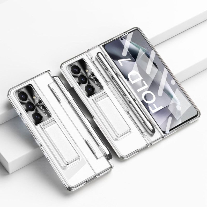 Kryt Samsung Galaxy Z Fold 7 Stojánek A Ochranná Fólie