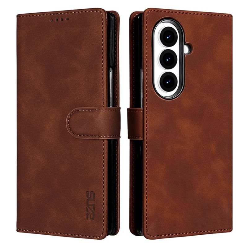 Peněženková Pouzdra Samsung Galaxy Z Fold 7 Kryty Na Mobil Semišový Efekt Azns