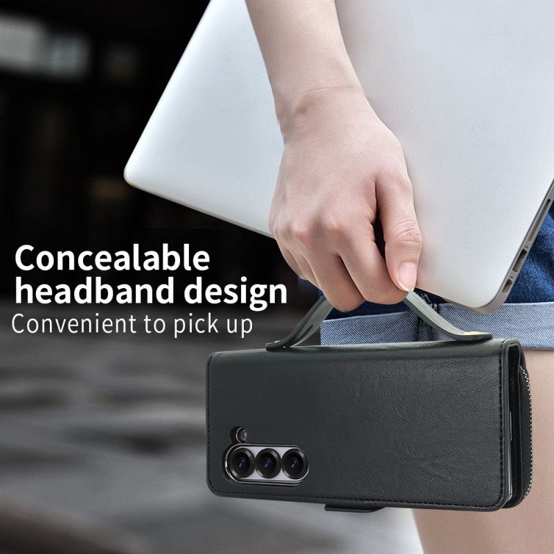 Samsung Galaxy Z Fold 7 Pouzdro Na Zip A Popruh