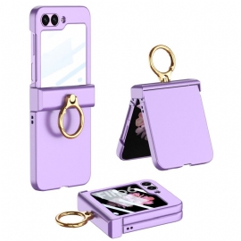 Kryt Na Samsung Galaxy Z Flip 7 Fe Držák Na Prsteny A Chránič Obrazovky Z Tvrzeného Skla Gkk