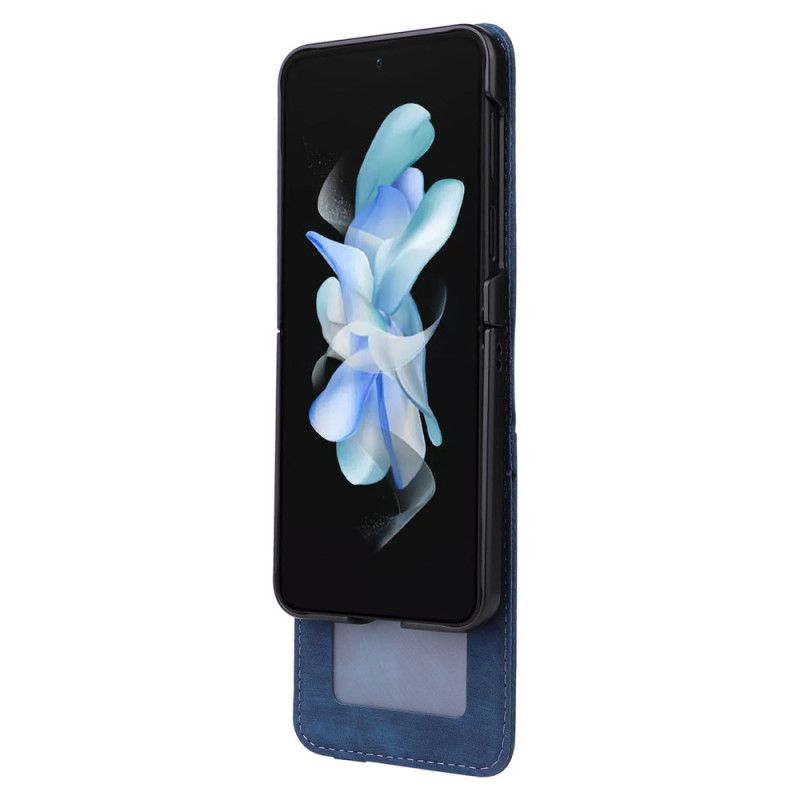 Kryt Na Samsung Galaxy Z Flip 7 Fe Karta S Efektem Kůže Držák
