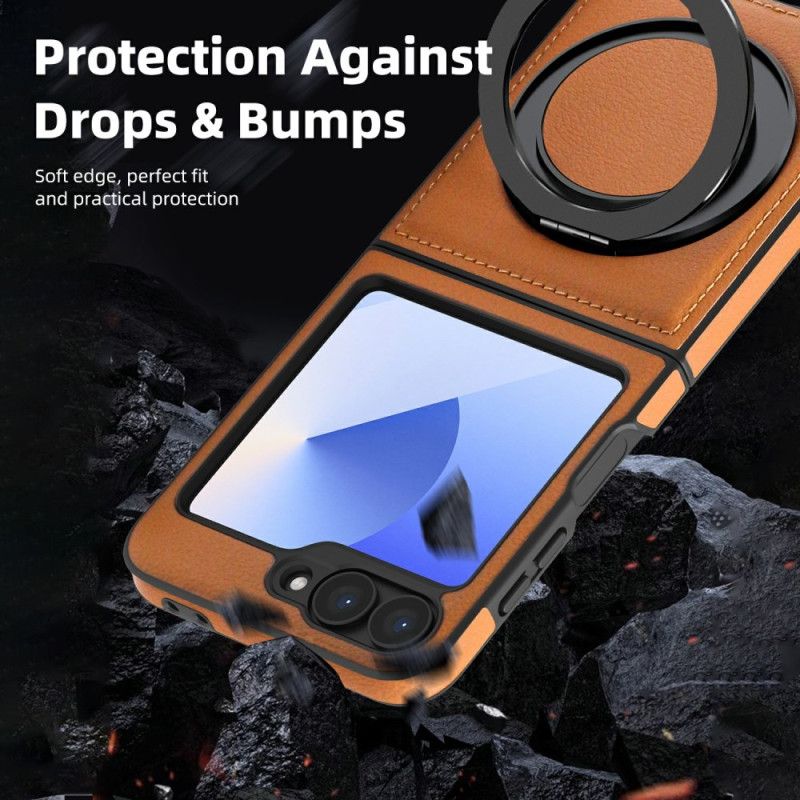 Kryt Na Samsung Galaxy Z Flip 7 Fe Kompatibilní Držák Na Prsten Magsafe