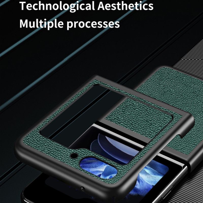 Kryt Na Samsung Galaxy Z Flip 7 Fe Liči Umělá Kůže