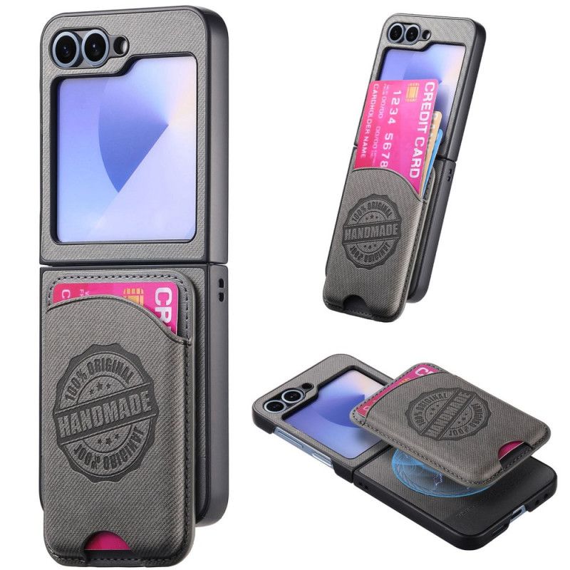 Kryt Na Samsung Galaxy Z Flip 7 Fe Odnímatelný Držák Na Karty Kompatibilní S Magsafe