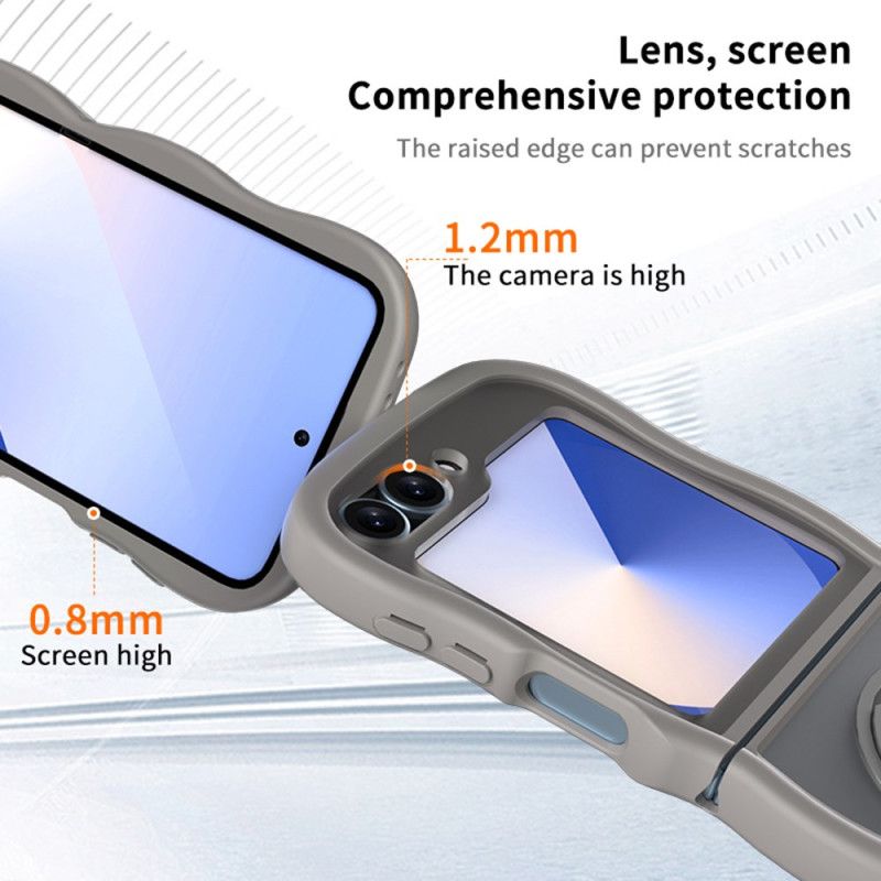 Kryt Na Samsung Galaxy Z Flip 7 Fe Otočný Stojánek A Vestavěné Zrcátko