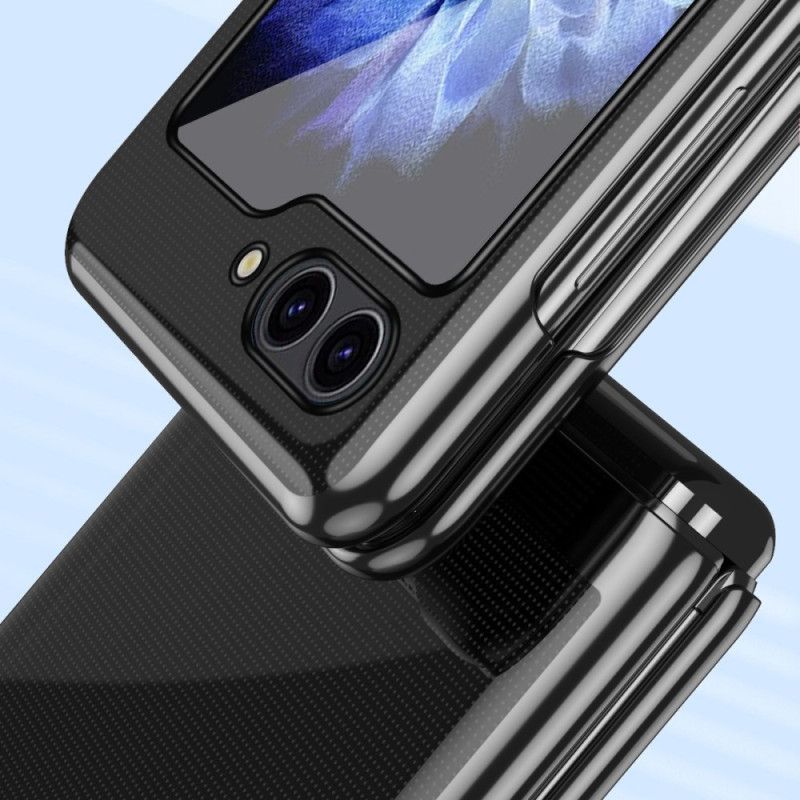Kryt Na Samsung Galaxy Z Flip 7 Fe Průhledný Design A Kovový Efekt