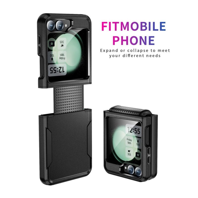 Kryt Na Samsung Galaxy Z Flip 7 Fe Robustní Kovový Efekt