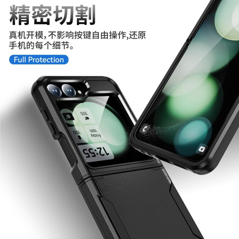 Kryt Na Samsung Galaxy Z Flip 7 Fe Robustní Kovový Efekt