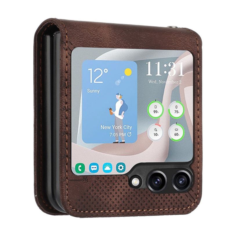 Kryt Na Samsung Galaxy Z Flip 7 Fe Vzorovaná Peněženka