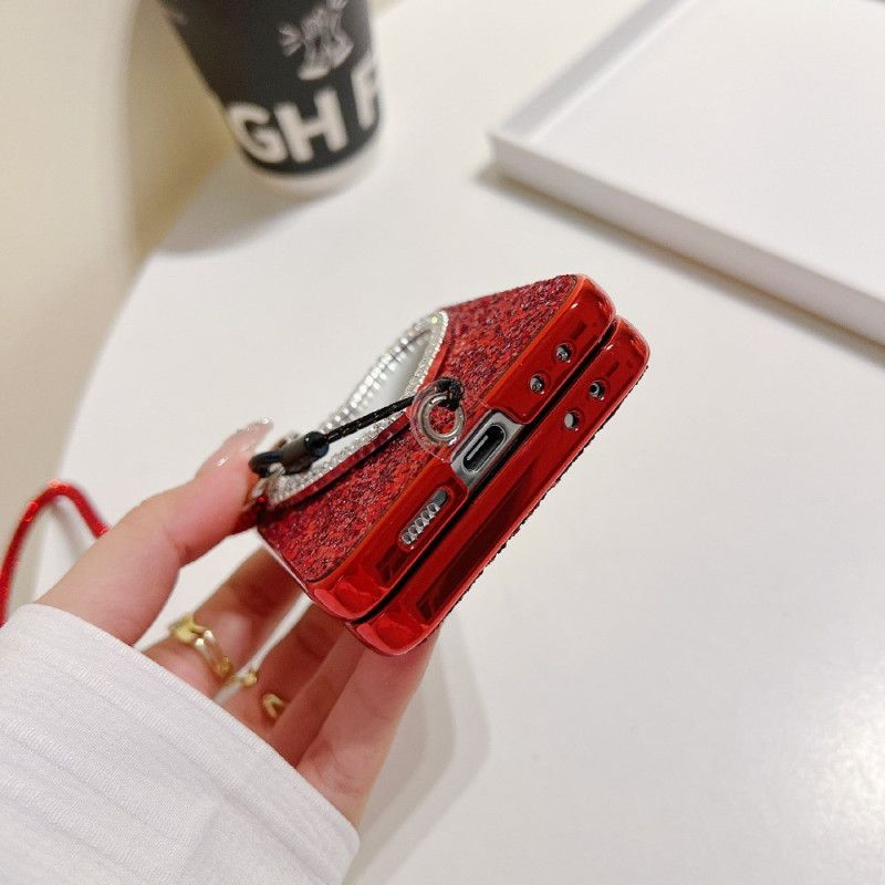 Kryt Na Samsung Galaxy Z Flip 7 Fe Zrcadlo A Řemínek