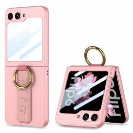 Kryt Samsung Galaxy Z Flip 7 Fe Držák Na Prsten A Popruh Gkk