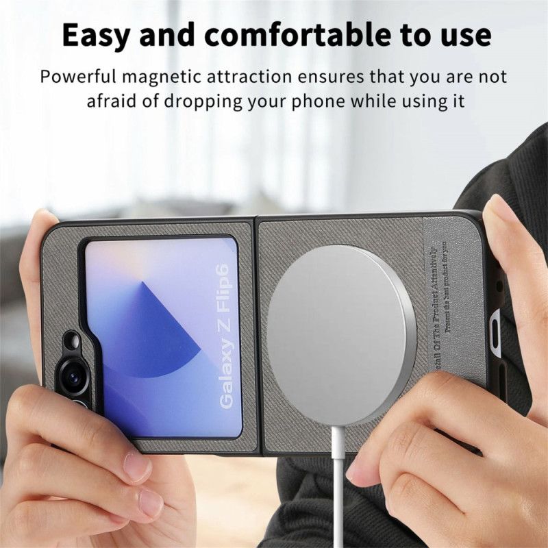 Kryt Samsung Galaxy Z Flip 7 Fe Džínovina Kompatibilní S Magsafe Textura