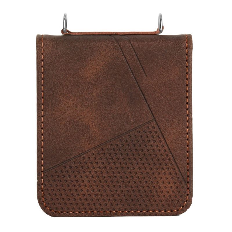 Kryt Samsung Galaxy Z Flip 7 Fe Geometrický S Ramenním Popruhem