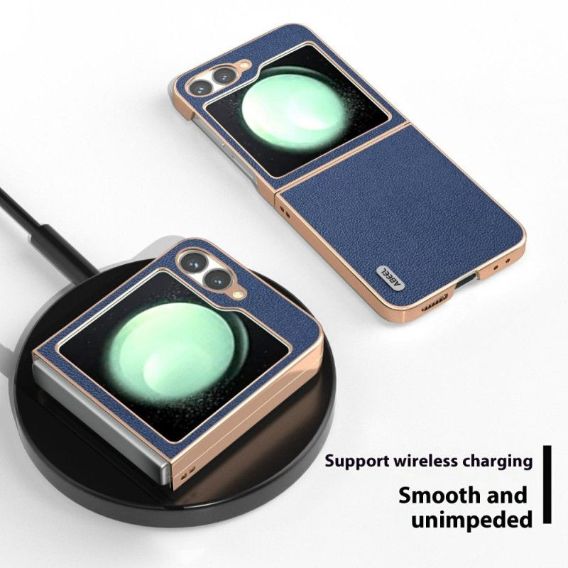 Kryt Samsung Galaxy Z Flip 7 Fe Klasická Kůže Abeel