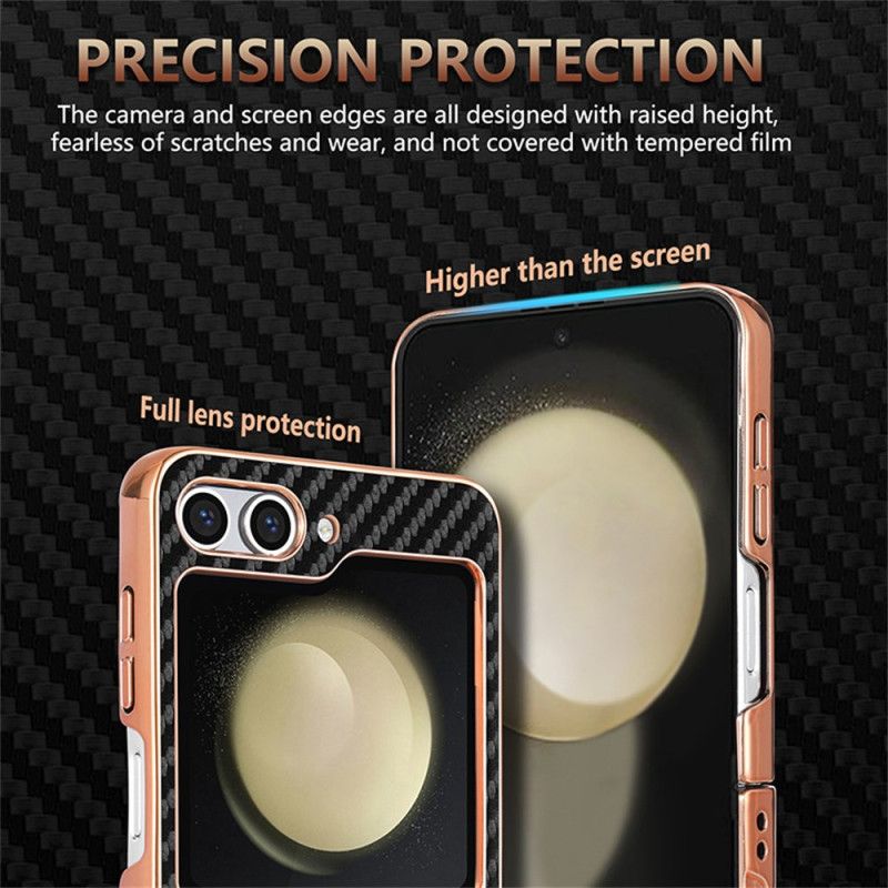 Kryt Samsung Galaxy Z Flip 7 Fe Kryty Na Mobil Azns Uhlíková Vlákna