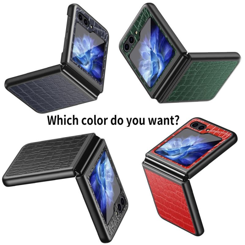 Kryt Samsung Galaxy Z Flip 7 Fe Kryty Na Mobil Krokodýlí Textura