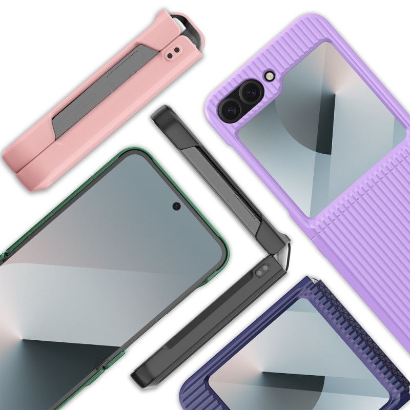 Kryt Samsung Galaxy Z Flip 7 Fe Kryty Na Mobil Pruhovaný Design