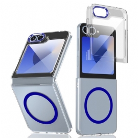 Kryt Samsung Galaxy Z Flip 7 Fe Kryty Na Mobil Průsvitné S Ochranou Obrazovky Kompatibilní S Magsafe