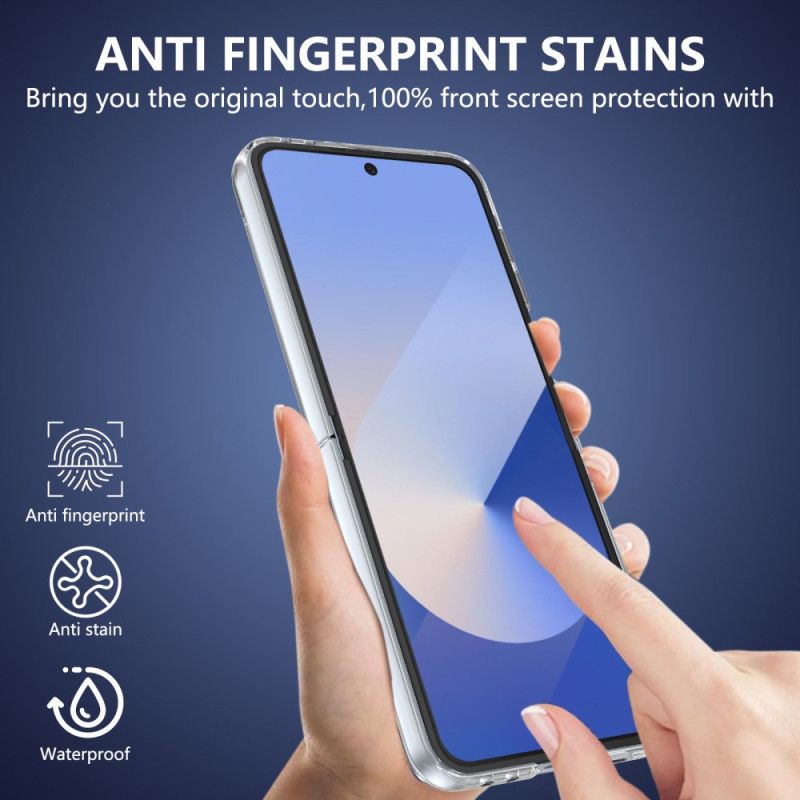 Kryt Samsung Galaxy Z Flip 7 Fe Kryty Na Mobil Průsvitné S Ochranou Obrazovky Kompatibilní S Magsafe