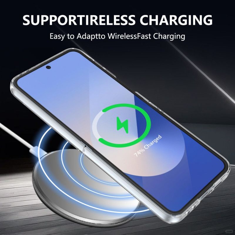 Kryt Samsung Galaxy Z Flip 7 Fe Kryty Na Mobil Průsvitné S Ochranou Obrazovky Kompatibilní S Magsafe