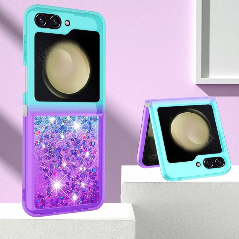 Kryt Samsung Galaxy Z Flip 7 Fe Kryty Na Mobil Přechodové Třpytky