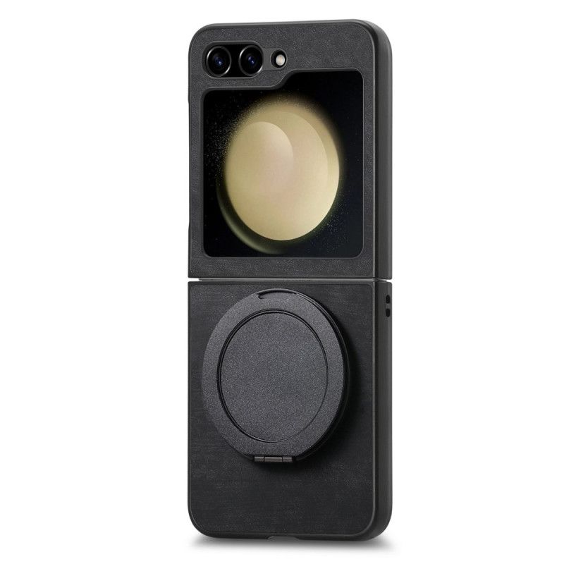 Kryt Samsung Galaxy Z Flip 7 Fe Kryty Na Mobil Semišový Efekt S Otočným Stojánkem