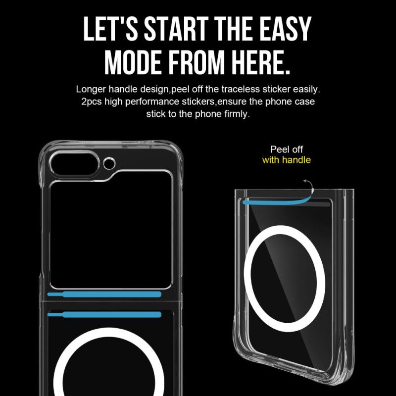 Kryt Samsung Galaxy Z Flip 7 Fe Magnetický Průhledný