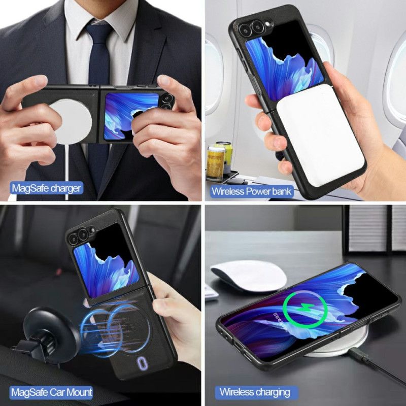 Kryt Samsung Galaxy Z Flip 7 Fe Magnetický S Odnímatelným Pouzdrem Na Karty