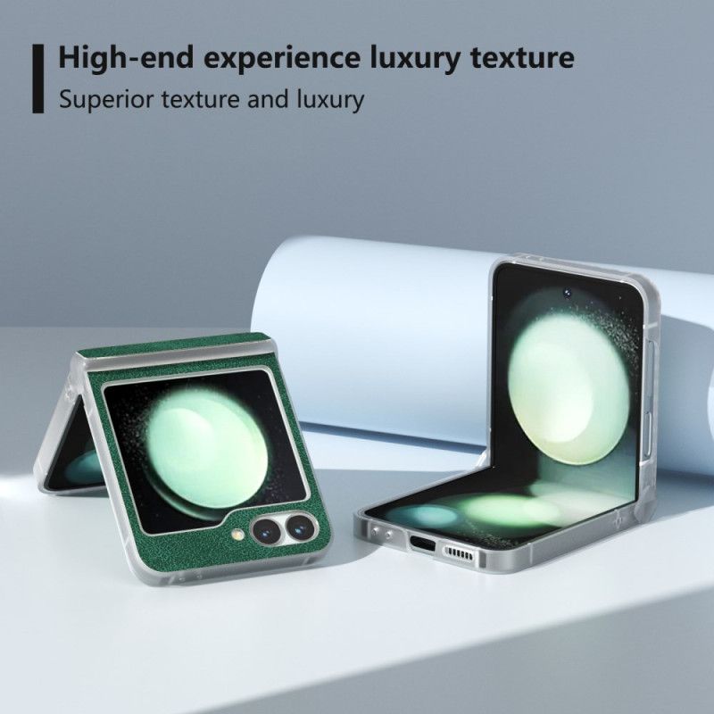 Kryt Samsung Galaxy Z Flip 7 Fe Matný Efekt Kůže