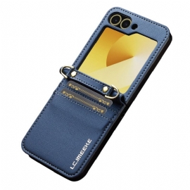 Kryt Samsung Galaxy Z Flip 7 Fe Pouzdro Na Karty A Dlouhý Popruh