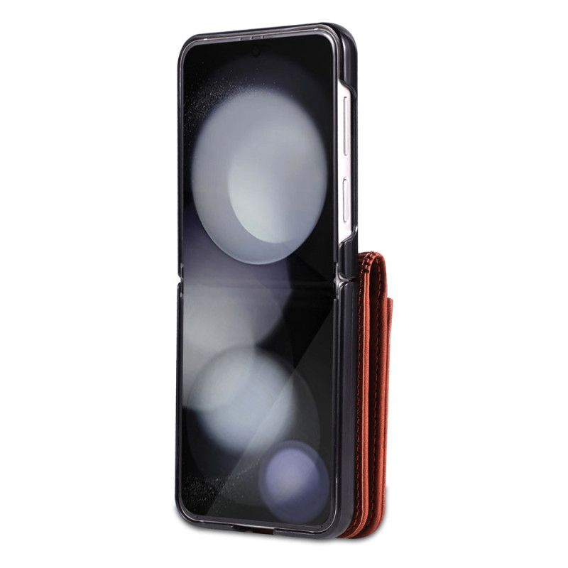 Kryt Samsung Galaxy Z Flip 7 Fe Pouzdro Na Karty Azns Z Umělé Kůže