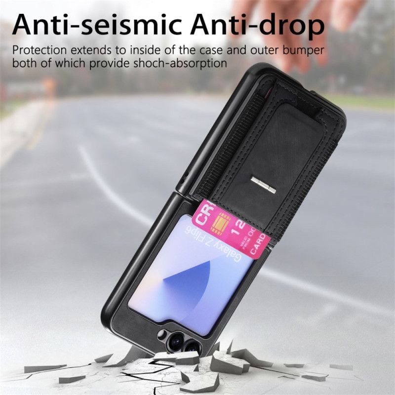 Kryt Samsung Galaxy Z Flip 7 Fe Stojánek A Držák Na Karty