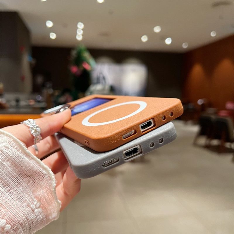 Kryt Samsung Galaxy Z Flip 7 Fe Textura Kůže