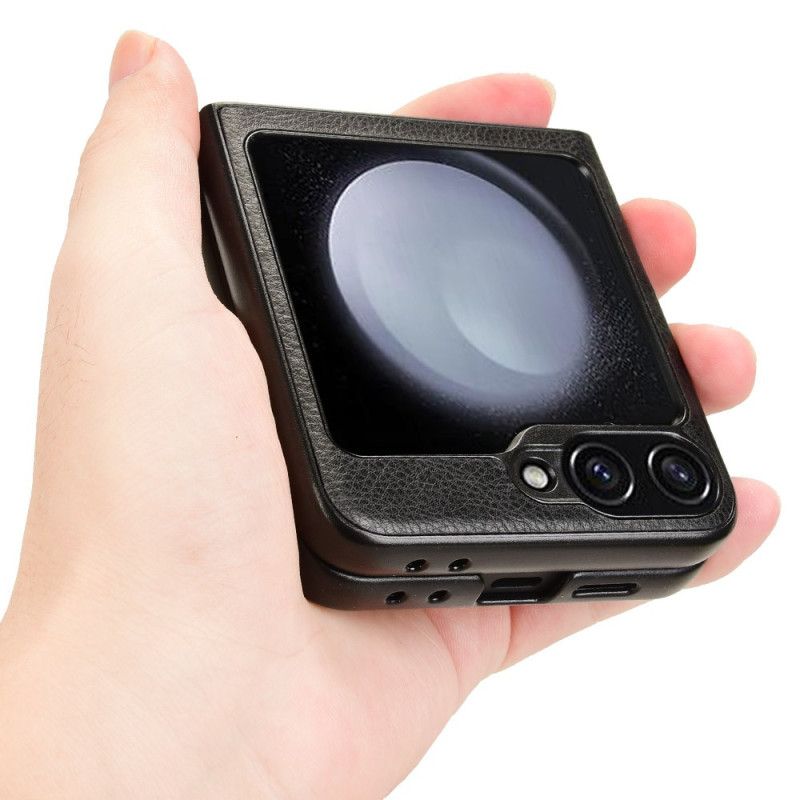 Kryt Samsung Galaxy Z Flip 7 Fe Vintage Umělá Kůže