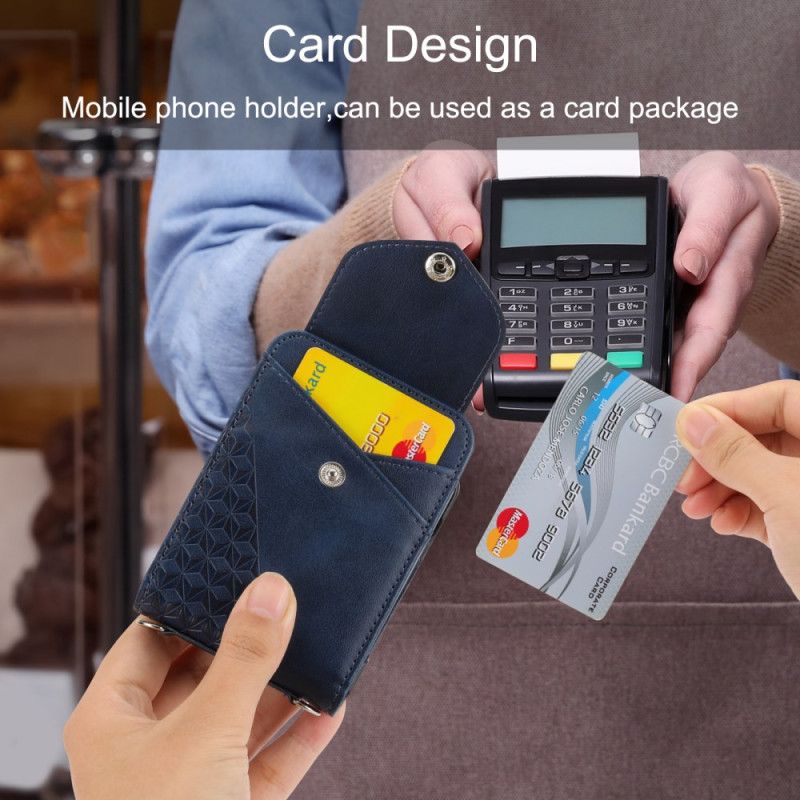 Kryt Samsung Galaxy Z Flip 7 Fe Vlh Z Umělé Kůže S Ramenním Popruhem