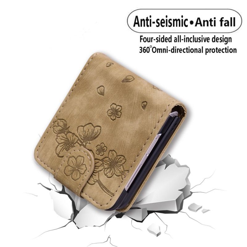 Pouzdro Samsung Galaxy Z Flip 7 Fe Pouzdro Na Karty S Kočičí Scénou