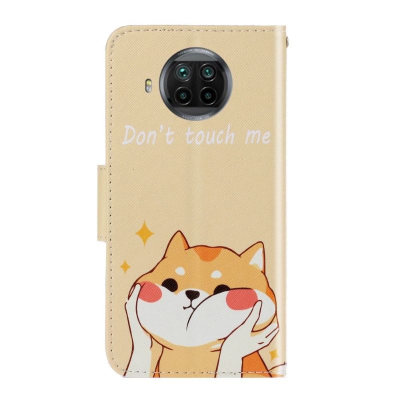Flipové Pouzdro Na Xiaomi Mi 10T Lite Nedotýkej Se Mě A Kočky