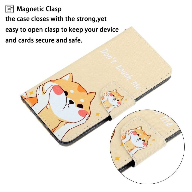 Flipové Pouzdro Na Xiaomi Mi 10T Lite Nedotýkej Se Mě A Kočky