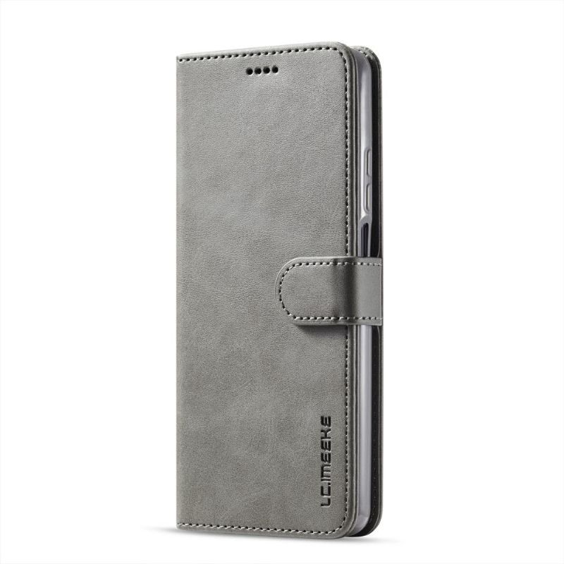 Kožené Pouzdro Folio Na Xiaomi Mi 10T Lite Flipové Pouzdro Kožený Efekt Lc.imeeke