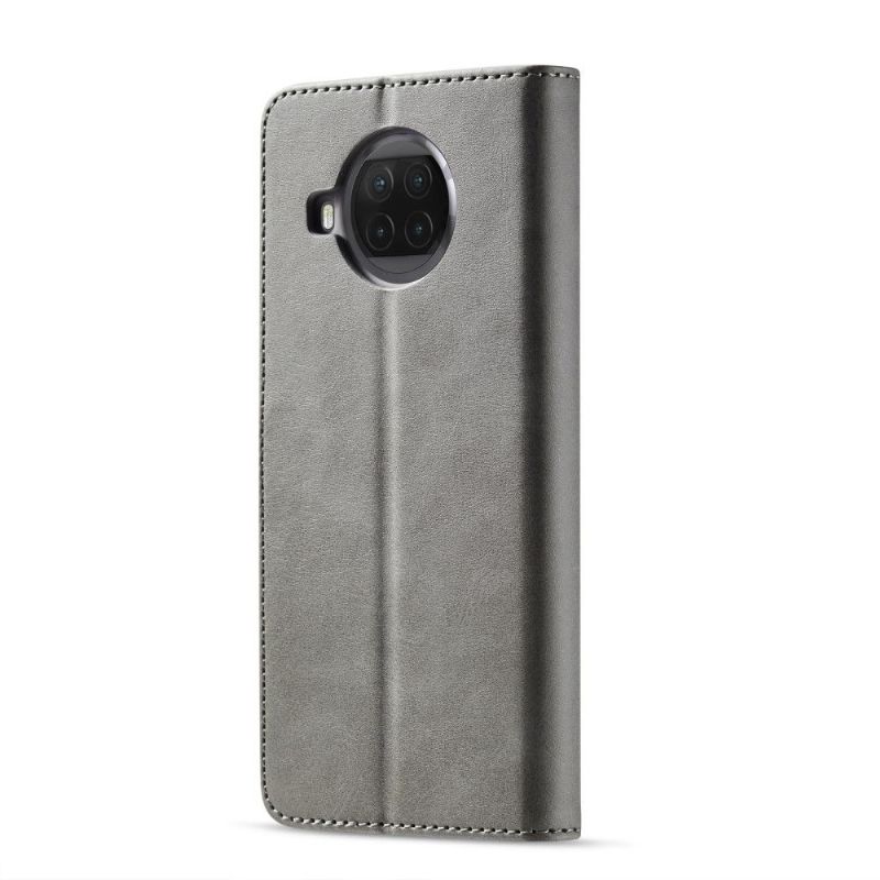 Kožené Pouzdro Folio Na Xiaomi Mi 10T Lite Flipové Pouzdro Kožený Efekt Lc.imeeke