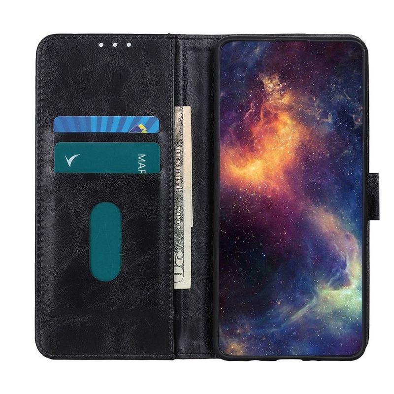 Kožené Pouzdro Na Xiaomi Mi 10T Lite Funkce Podpory Efektu Melodie Kůže