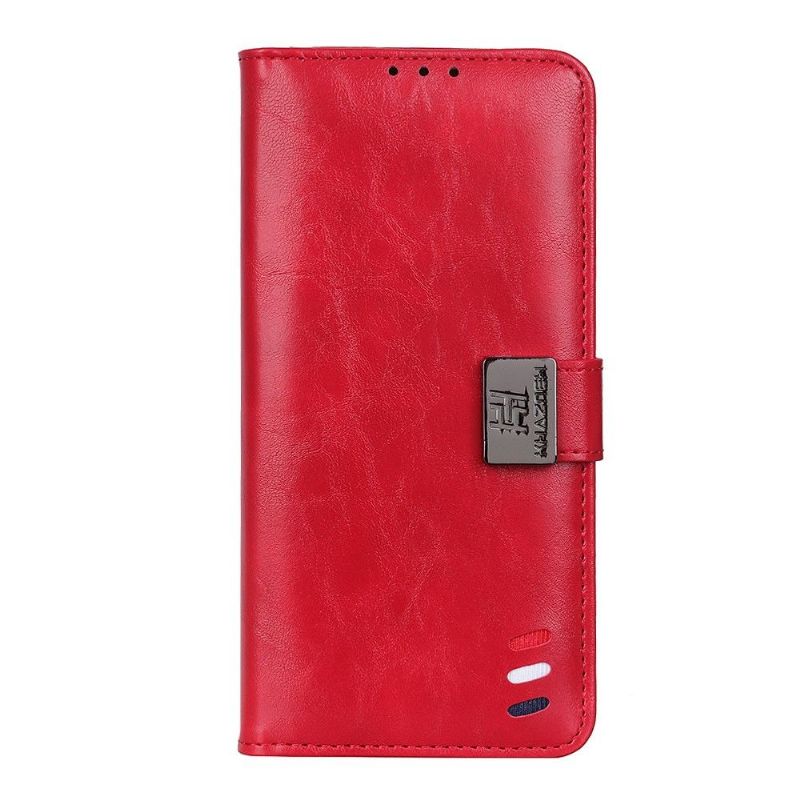 Kožené Pouzdro Na Xiaomi Mi 10T Lite Funkce Podpory Efektu Melodie Kůže