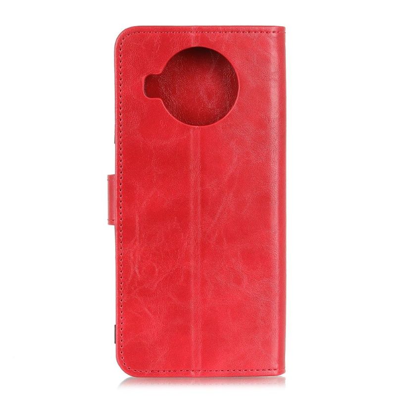 Kožené Pouzdro Na Xiaomi Mi 10T Lite Funkce Podpory Efektu Melodie Kůže