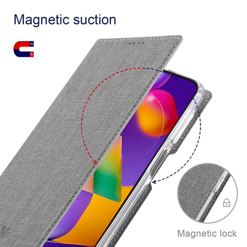 Kožené Pouzdro Na Xiaomi Mi 10T Lite Funkce Podpory Rovnátek